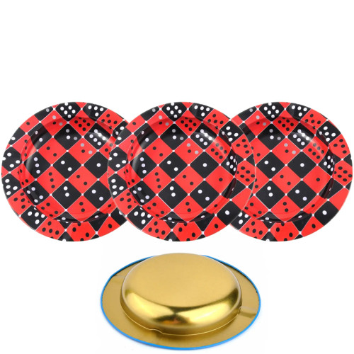 6 INCH TINPLATE ASHTRAY 1CT